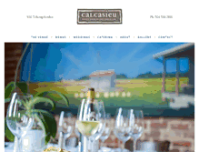 Tablet Screenshot of calcasieurooms.com